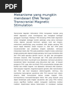 Download Mekanisme Yang Mungkin Mendasari Efek Terapi Transcranial Magnetic Stimulation by Yhoga Timur Laga SN297768624 doc pdf