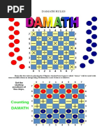 Sci Dama Board | PDF | Teaching Mathematics | Leisure