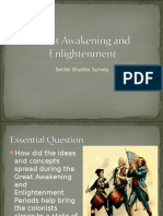 Great Awakening and Enlightenment