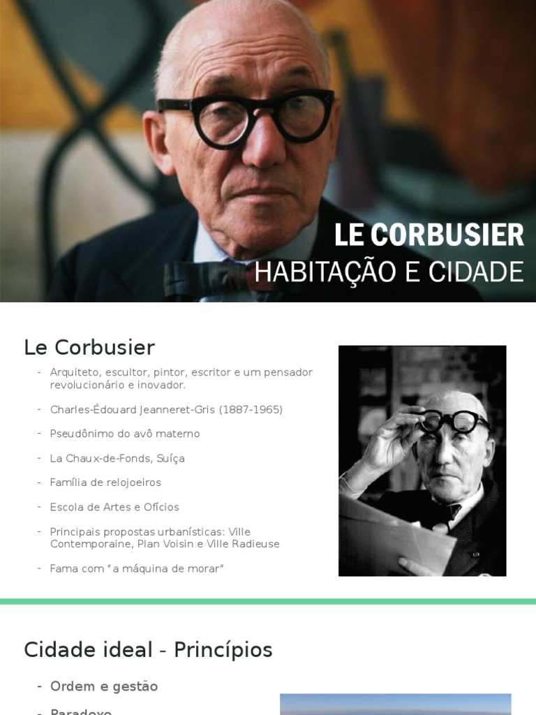 Urbanismo Le Corbusier