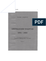 Legjislacioni Shqiptar 1991 2000