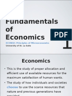 1 Fundamentals of Economics
