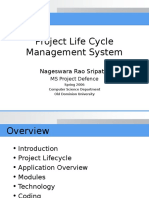 Project Life Cycle Management System