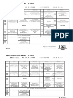 Horario Grado Infantil 1