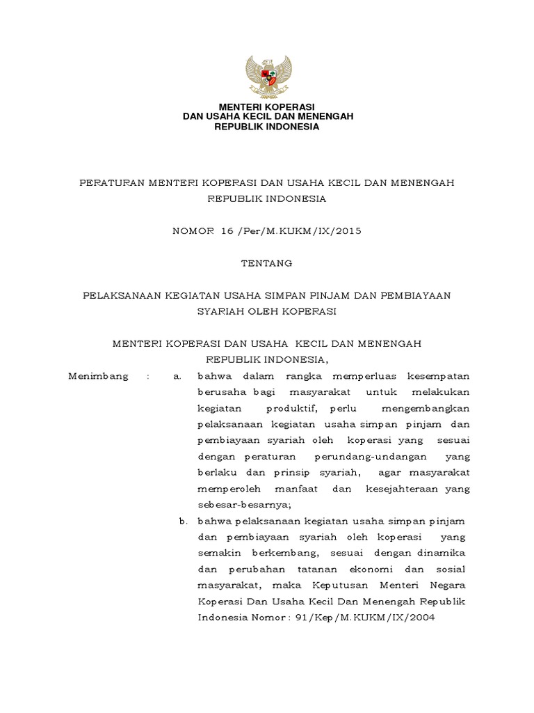 Surat Kerjasama Bergotong Royong