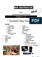 Centraal Examen Instructie-Leerlingen-2010 TL