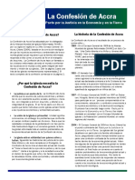 La Confesión de Accra: llamado a la justicia económica