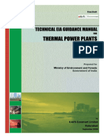 Technical Eia Guidelines Manual For Thermal Power Plant