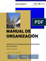 Manual Organización CAM Zacatecas