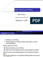 Fitting Nelson-Siegel Yield Curve With VBA