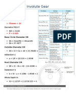 How To Draw Involute Gear