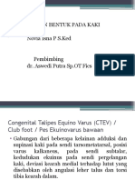 Congenital Talipes Equino Varus (CTEV)