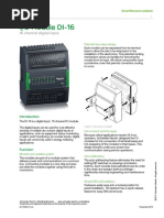 IO Module DI-16 Specification Sheet 