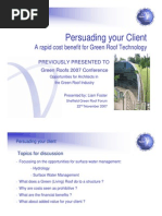Download Persuading Your Client - A Rapid Cost Benefit for Green Roof Technology by Garden Gorilla SN29785434 doc pdf