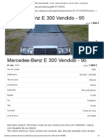 Mercedes-Benz E 300 Vendido Agosto_95 - à Venda - Ligeiros Passageiros, Viana Do Castelo - CustoJusto