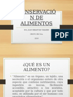 Conservación de Alimentos