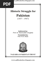 Historic Struggle For Pakistan 1857 1947