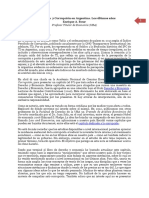 Cleptocracia y Corrupcion en Argentina. Los Ultimos Anos