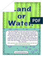 Land or Water Activity