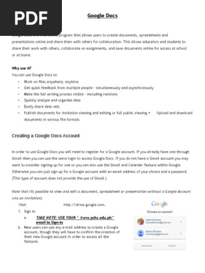 Google Docs Tutorial