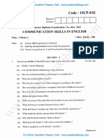 1st Year DIP Communication Skills in English - Dec 2015 PDF