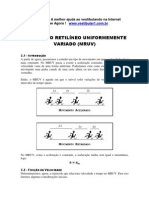 Física - Resumos Vestibular1 - MRUV