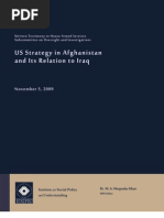 US Strategy in Afghanistan and Its Relations With Iraq- MuqtedarTestimony