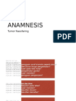 Anamnesis TNF