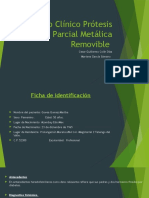 Caso Clínico Prótesis Parcial Metálica Removible