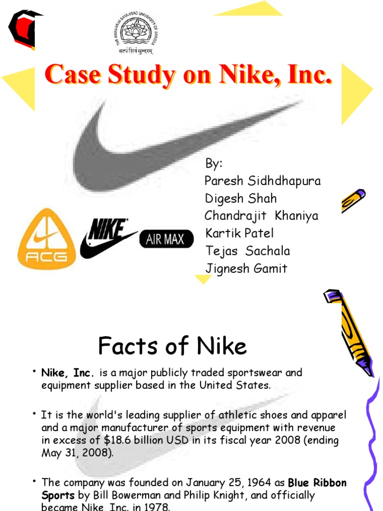 case study on nike brand pdf