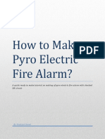 Fire Alarm Based On Pyro Electric