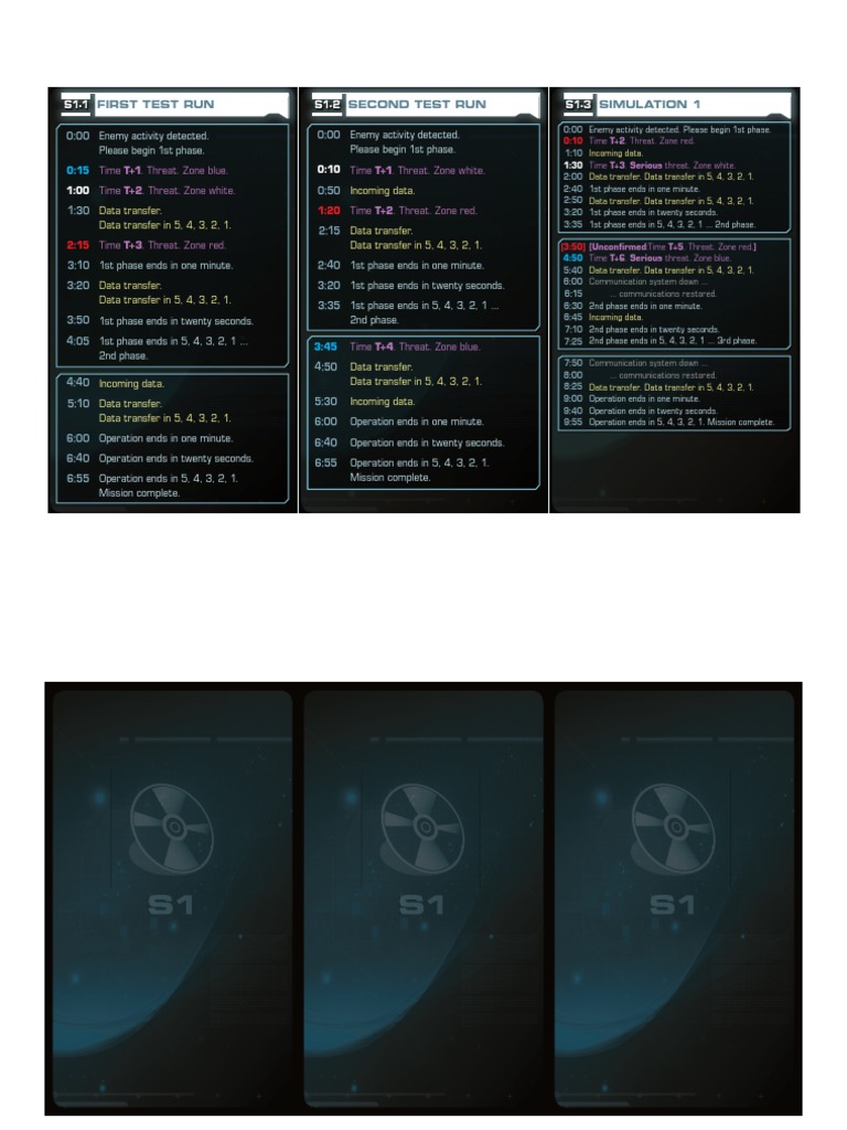 Enemy Activity Simulation Reports | PDF | Data Transmission | Military