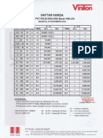 Pipa PVC Sni 03 Nov 2014