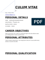 Curriculum Vitae