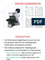 Micro & Macro Examination