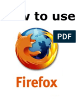 How To Use Firefox.
