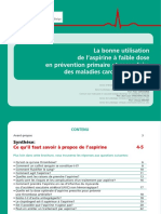 Brochure Patient Aspirine Fr