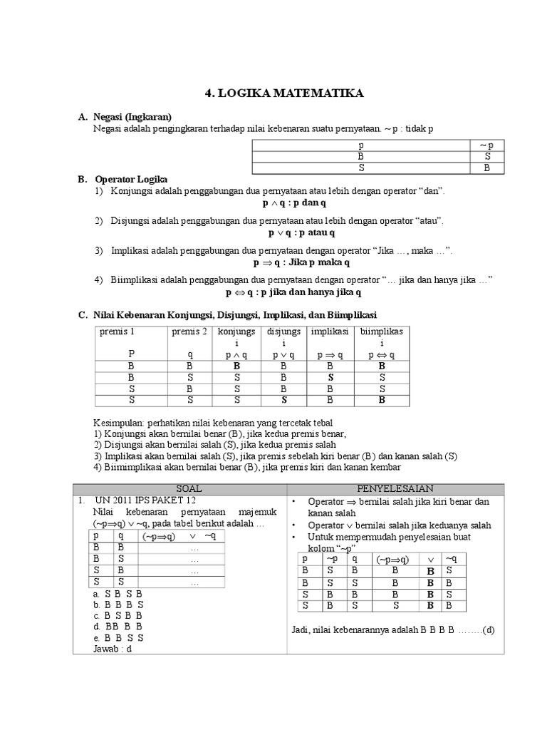 4 Logika Matematika Doc