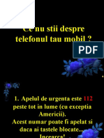 4 Secrete Ale Telefonul-Automobil