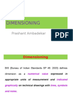 Dimensioning Technique