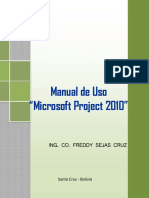 Manual de Uso Microsoft Project 2010