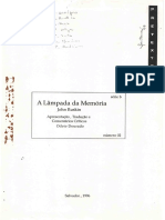 John Ruskin - A LâmJohn Ruskin - A Lâmpada Da Memória