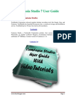 Camtasia Studio 7 User Guide