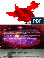 Big Changes in China!!: Jesus Perez