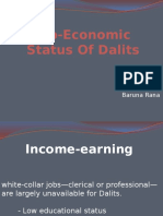 Socio-Economic Status of Dalits