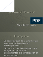 Epistemología de La Virtud