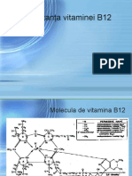 Vitamina B12 in Sarcina Si Alaptare