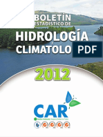 Bolet N Estad Stico de Hidrolog A y Climatolog A CAR