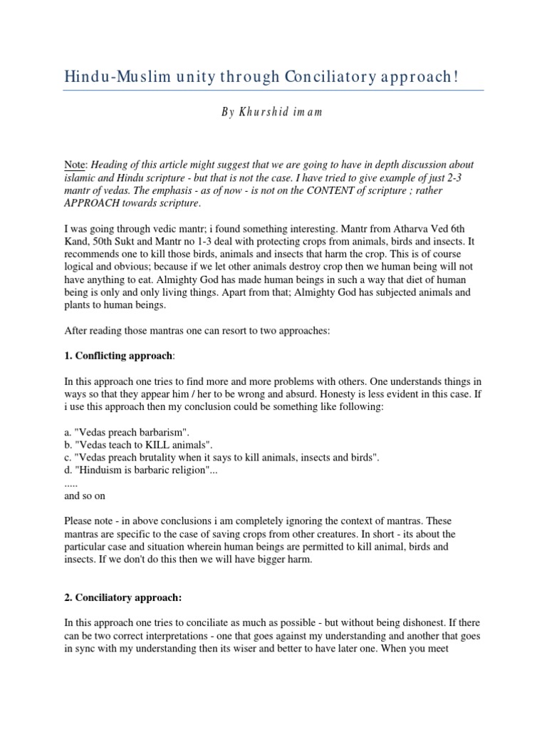 Conciliatory essay image