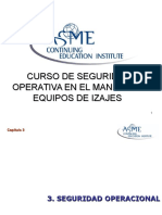 Curso de Seguridad Operativa en El Manejo de Equipos de Izajes